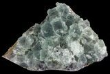 Green Fluorite Crystal Cluster - China #96044-1
